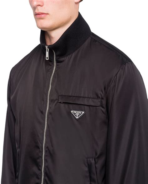 prada jacket men& 39|prada nylon jacket men's.